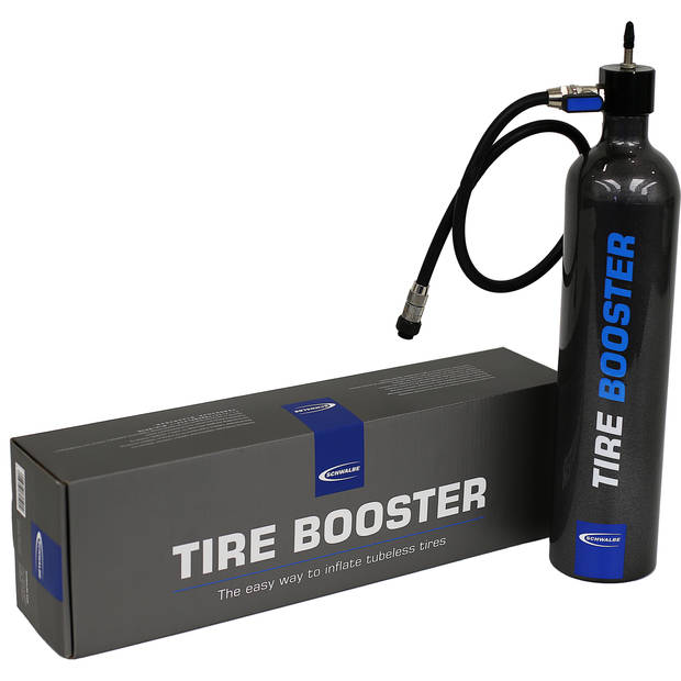 Schwalbe Tire Booster Montage Tubeless Banden Zwart