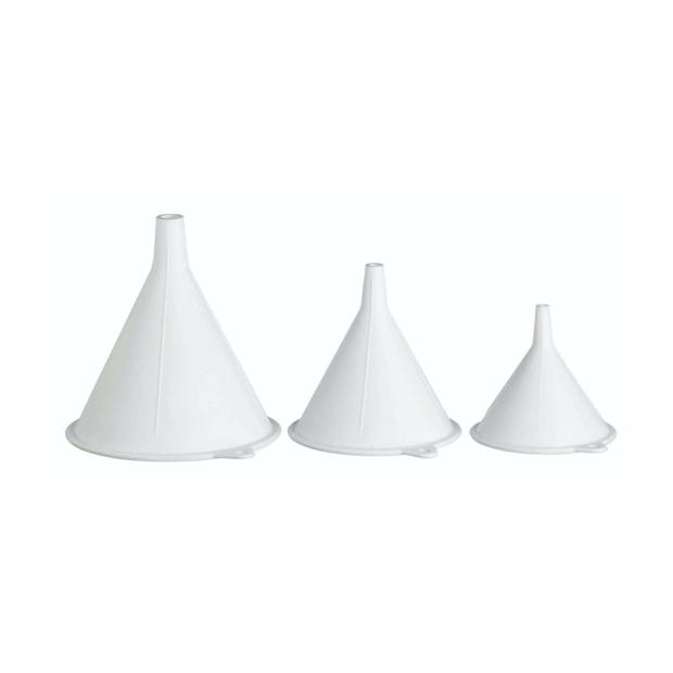 KitchenCraft Trechterset (ø 6.5, ø 8 en ø 10 cm) 3-Delig