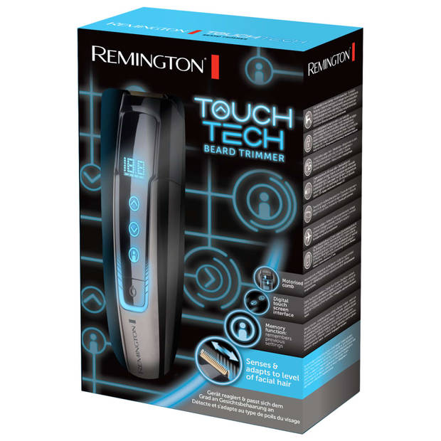 Remington MB4700 TouchTech baardtrimmer, waterdicht - titanium messen - touchscreen