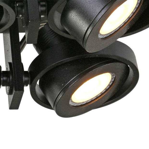 Steinhauer Spot quatro 4 lichts LED 7552 zwart