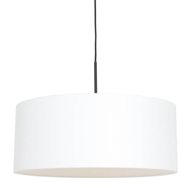 Steinhauer Hanglamp Sparkled light 8151zw zwart witte kap