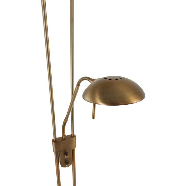 Mexlite Vloerlamp Biron H 180 cm DIM brons