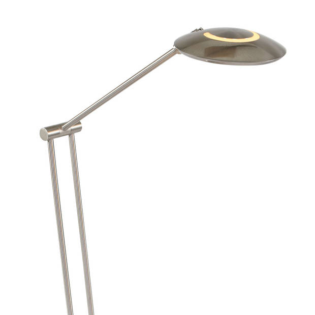 Steinhauer Tafellamp zodiac LED 2109 staal