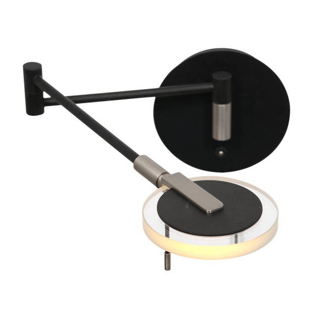 Steinhauer Steinhauer wandlamp turound LED 2733zw zwart