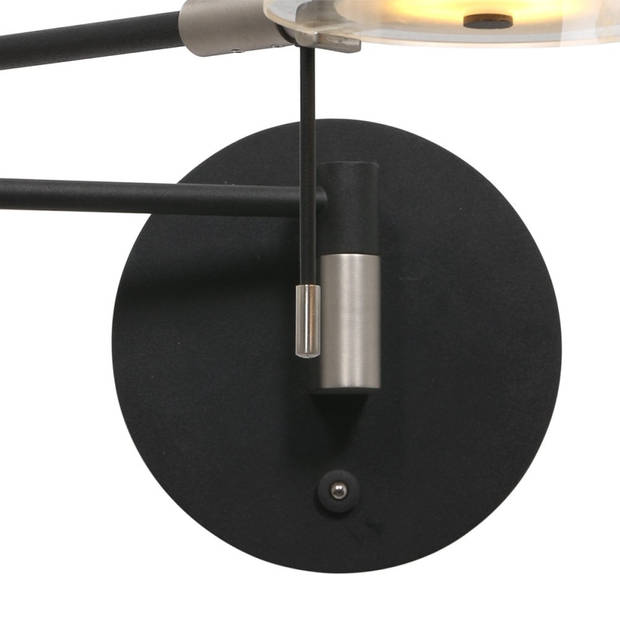 Steinhauer Steinhauer wandlamp turound LED 2733zw zwart