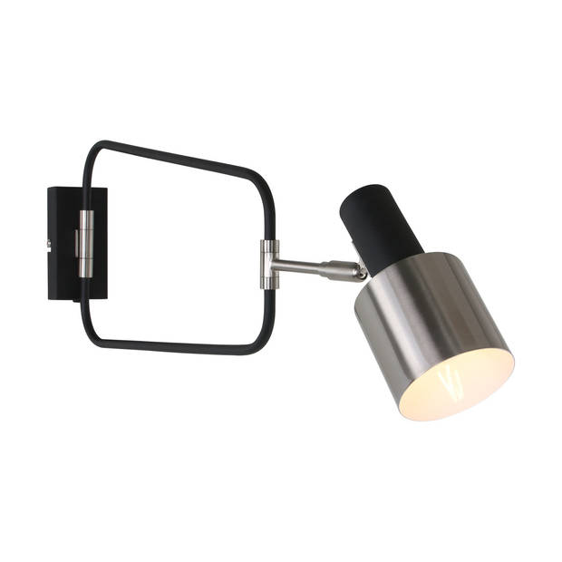 Anne Light & home Wandlamp fjorgard 1699zw zwart