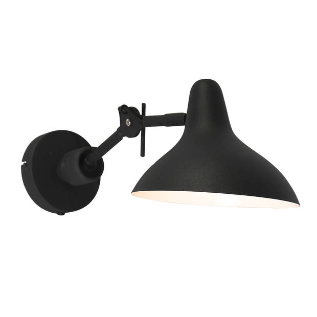 Anne Light & home Wandlamp anne kasket 2693zw zwart