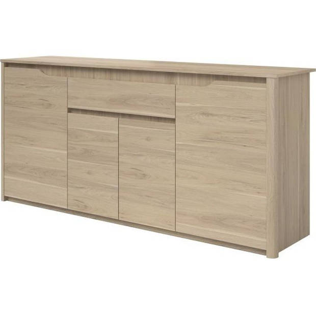 PARISOT BETTY Modern laag eiken dressoir - L 185 cm