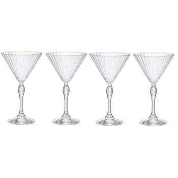 Bormioli Rocco Martini Glazen America 20's - 240 ml - 4 stuks