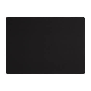 ASA Selection Placemat - Soft Leather - Charcoal - 46 x 33 cm