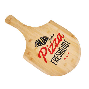 Decopatent® Bamboe Pizzaschep voor Pizza's Ø30 Cm - Pizzaplank met