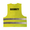 Gele veiligheidsvest security / beveiliger voor volwassenen - Veiligheidshesje