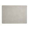 ASA Selection Placemat - Soft Leather - Limestone - 46 x 33 cm