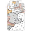 Disney Dumbo BABY Dekbedovertrek Dots - 100 x 135 cm - Katoen