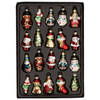 G. Wurm Kersthangers - 10 ST - Kerst figuurtjes - glas - 5 cm - Kersthangers