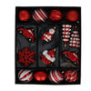 4goodz 20-delige Decoratieve Kerstballenset Rood - binnen/buiten