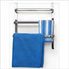 Decopatent® Hangend Handdoekenrek voor aan de Deur - Voor 3 Handdoeken