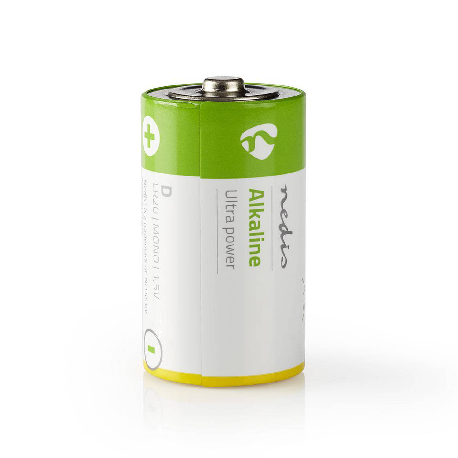 Nedis Alkaline-Batterij D - BAAKLR202BL - Groen