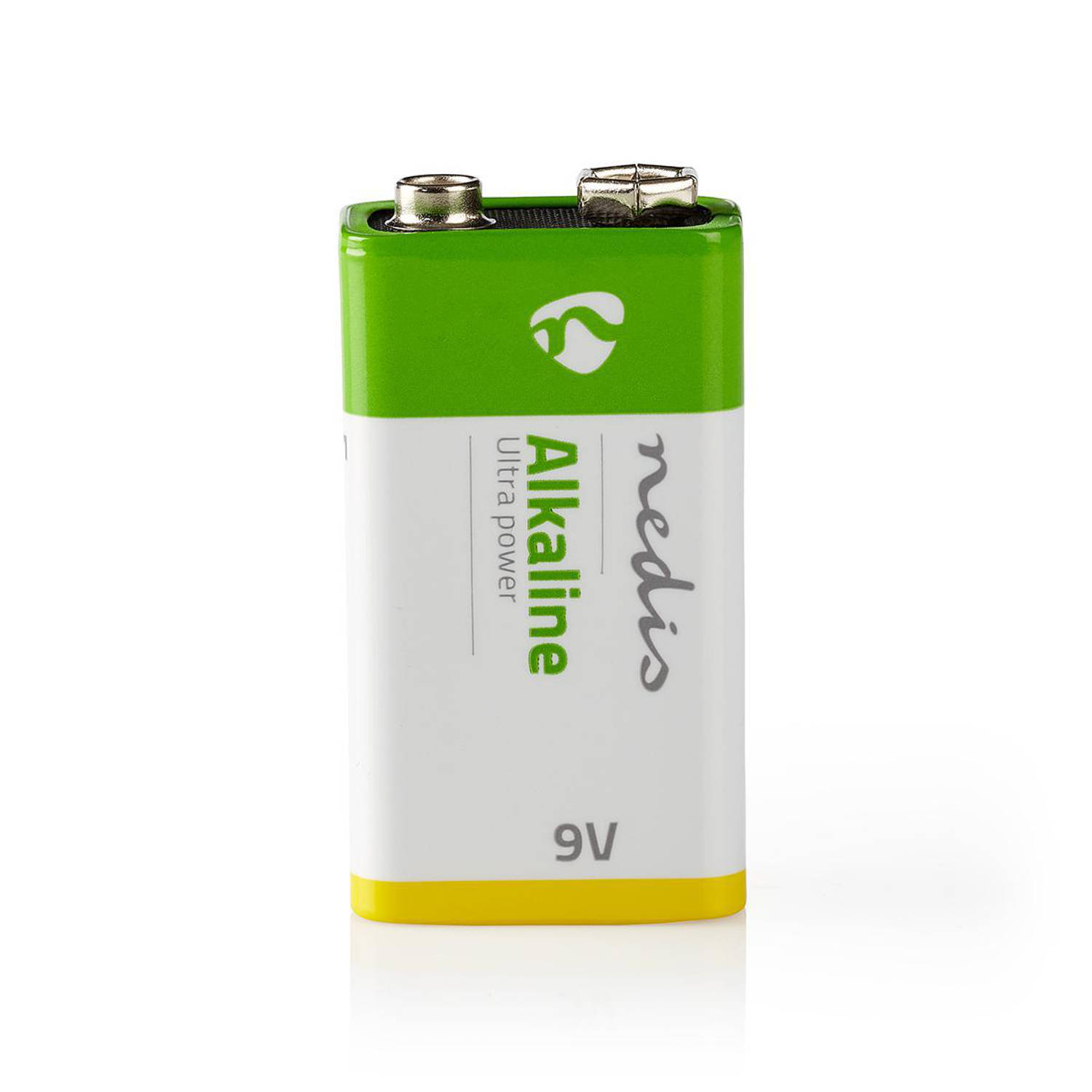 Nedis Alkaline-Batterij 9V - BAAKLR611BL - Groen