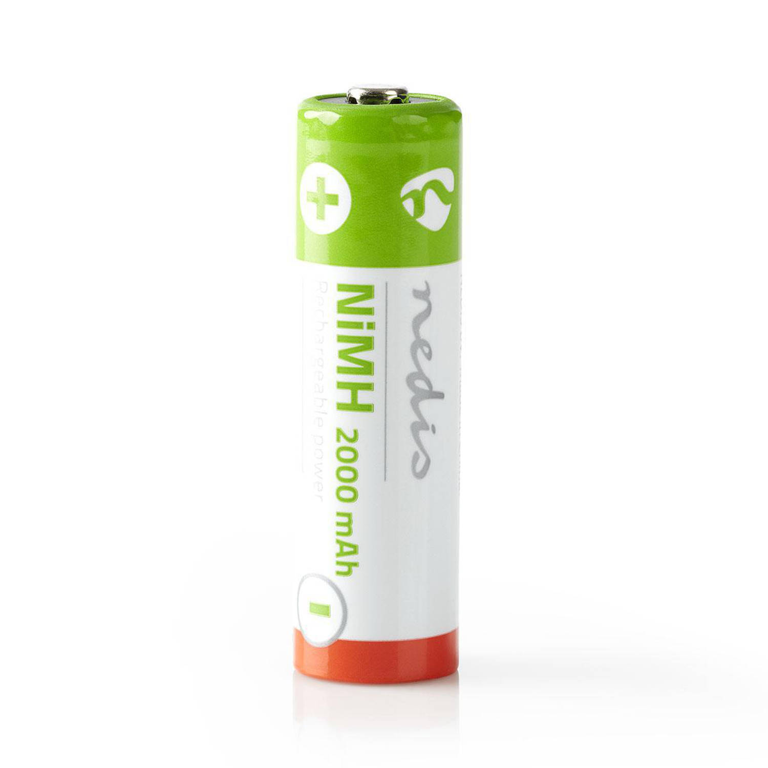 Nedis Oplaadbare NiMH-Batterij AA - BANM20HR64B - Groen