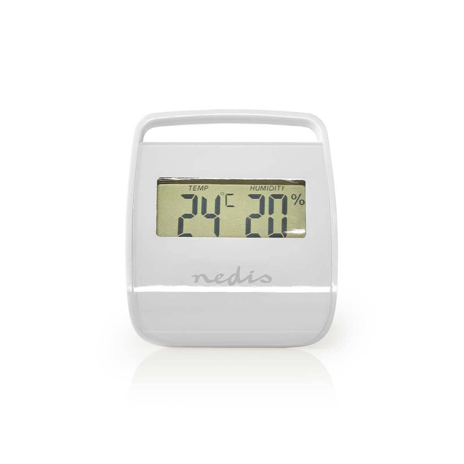 Nedis Digitale thermometer - WEST100WT Wit Blokker