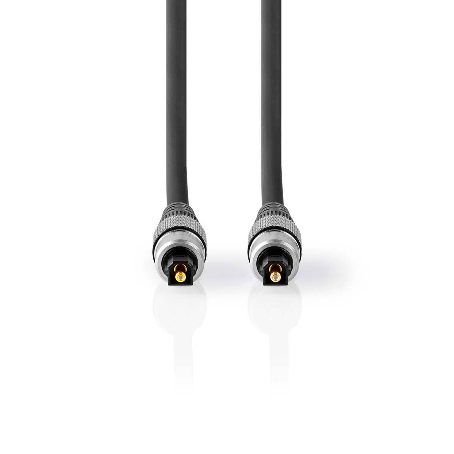 Optical Audio Cable | TosLink Male TosLink Male | 5.00 m | Anthracite