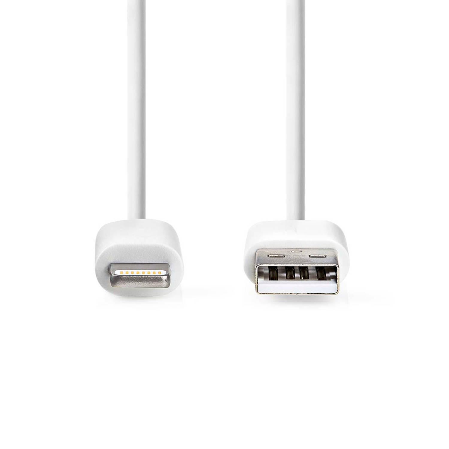 Sync and Charge-Kabel | Apple Lightning USB-A Male | 1,0 m | Wit