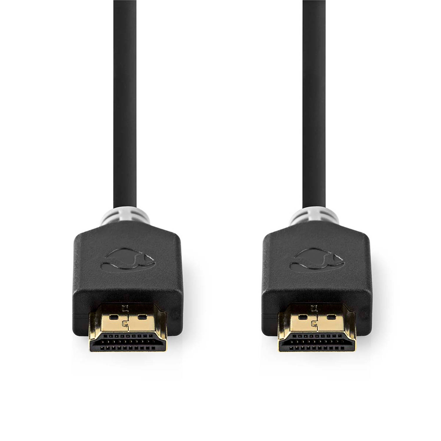 High Speed HDMI™-kabel met Ethernet | HDMI™-connector HDMI™-connector | 1,0 m | Antraciet