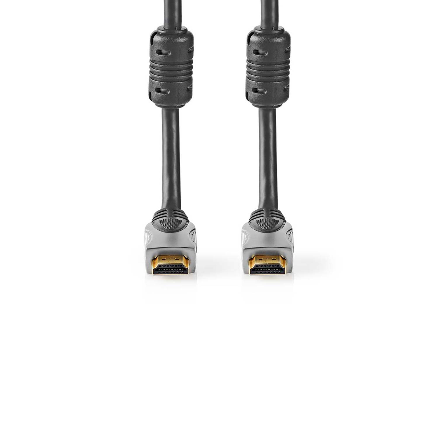 High Speed HDMI™-Kabel met Ethernet | HDMI™-Connector HDMI™-Connector | 0,75 m | Antraciet