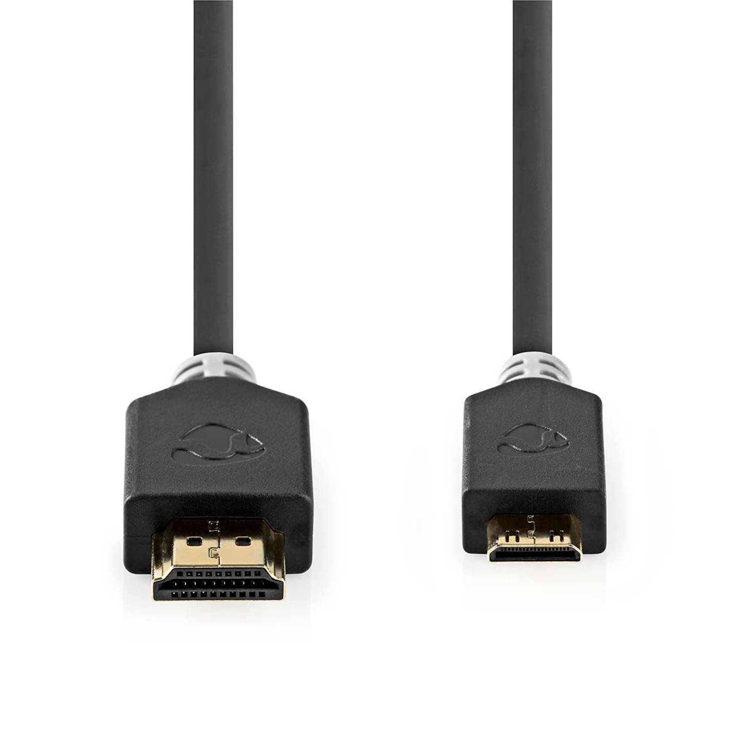 High Speed HDMI™-kabel met Ethernet | HDMI™-connector HDMI™-mini-connector | 2,0 m | Antraci