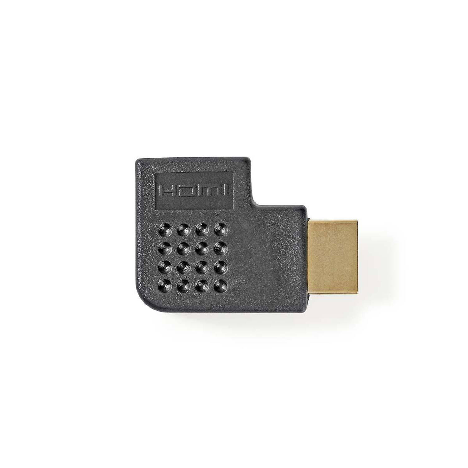 HDMI™-Adapter | HDMI™-Connector HDMI™ Female | Links Gehoekt | Zwart