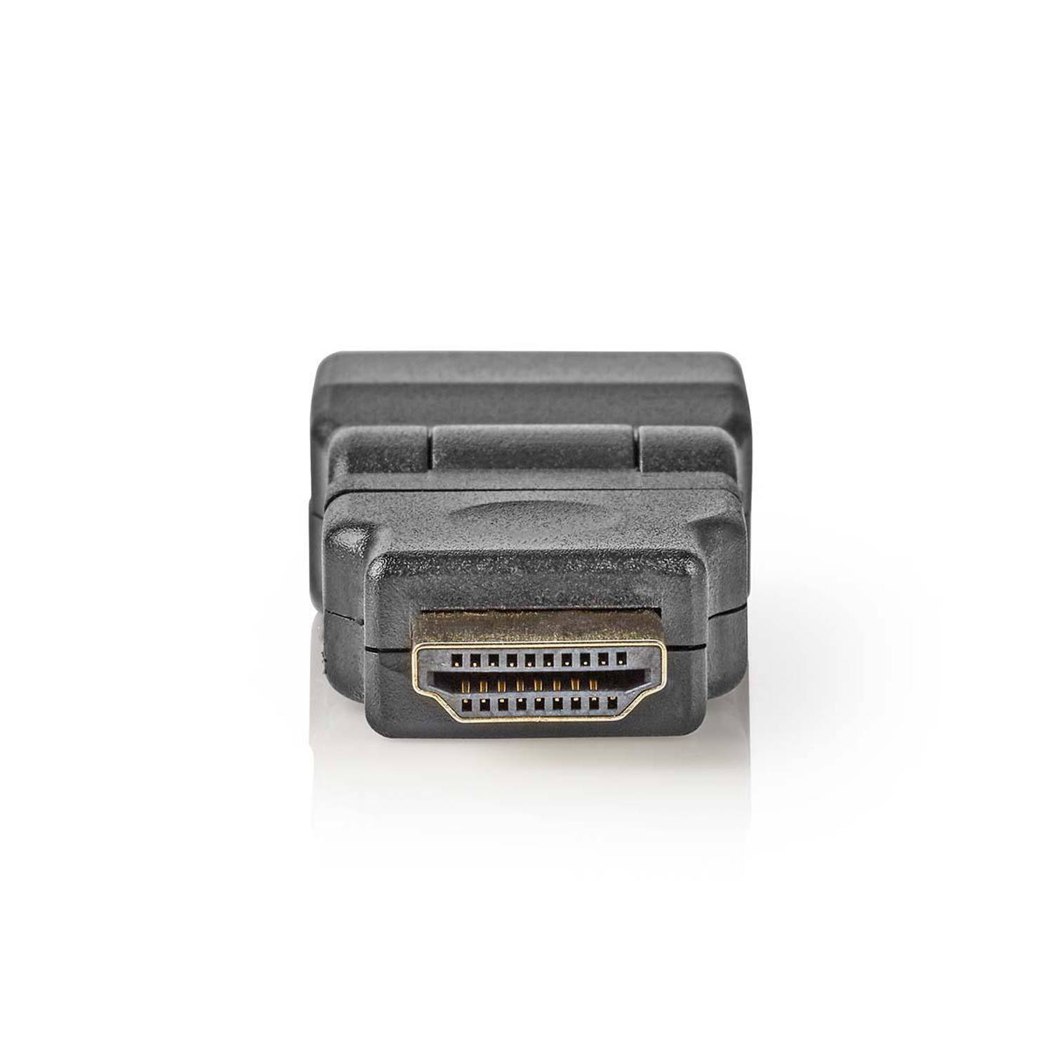 HDMI™-Adapter | HDMI™-Connector HDMI™ Female | Draaibaar | Zwart