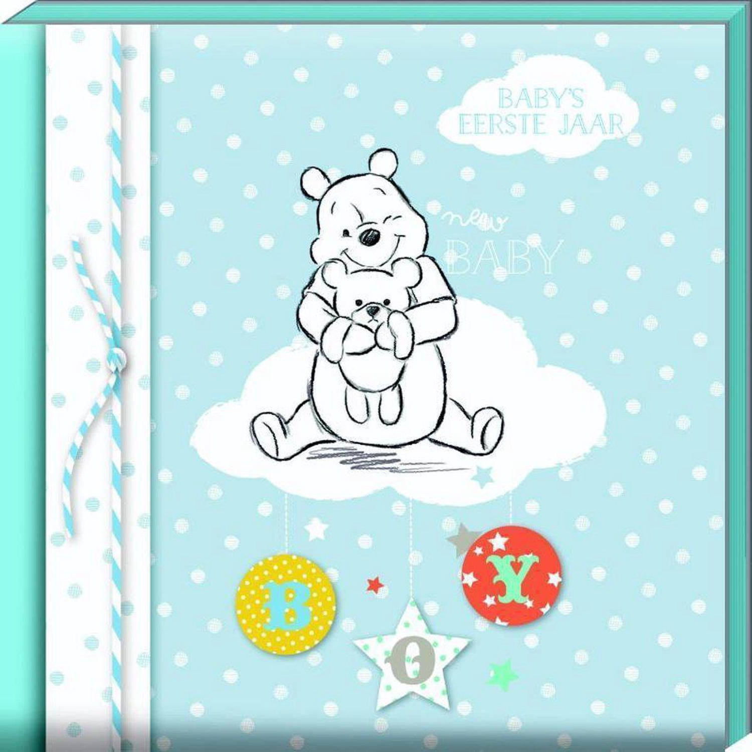 Disney - Babyboekje - Baby's Eerste Jaar - Winnie The Pooh - Jongen
