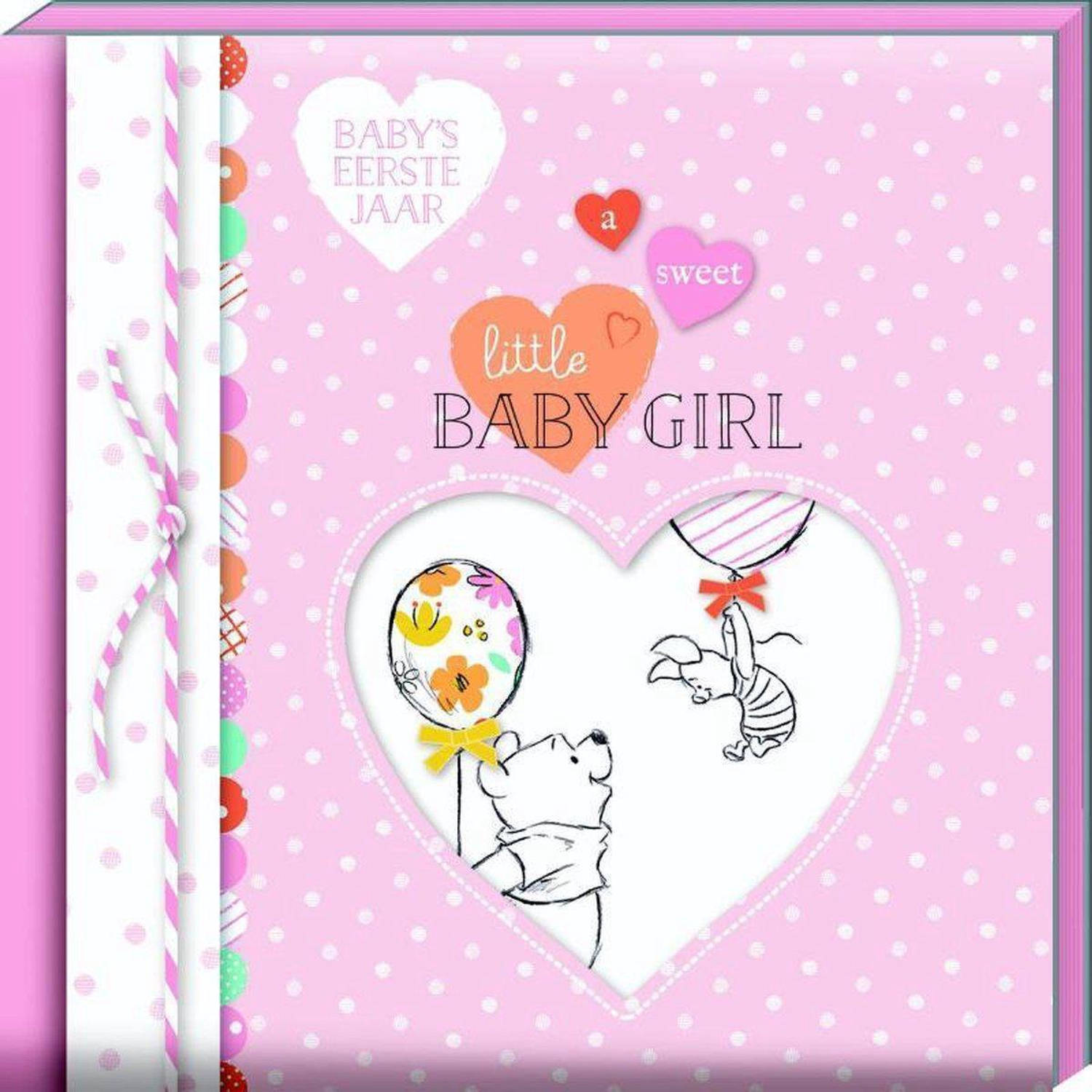 Disney - Babyboekje - Baby's Eerste Jaar - Winnie The Pooh - Meisje