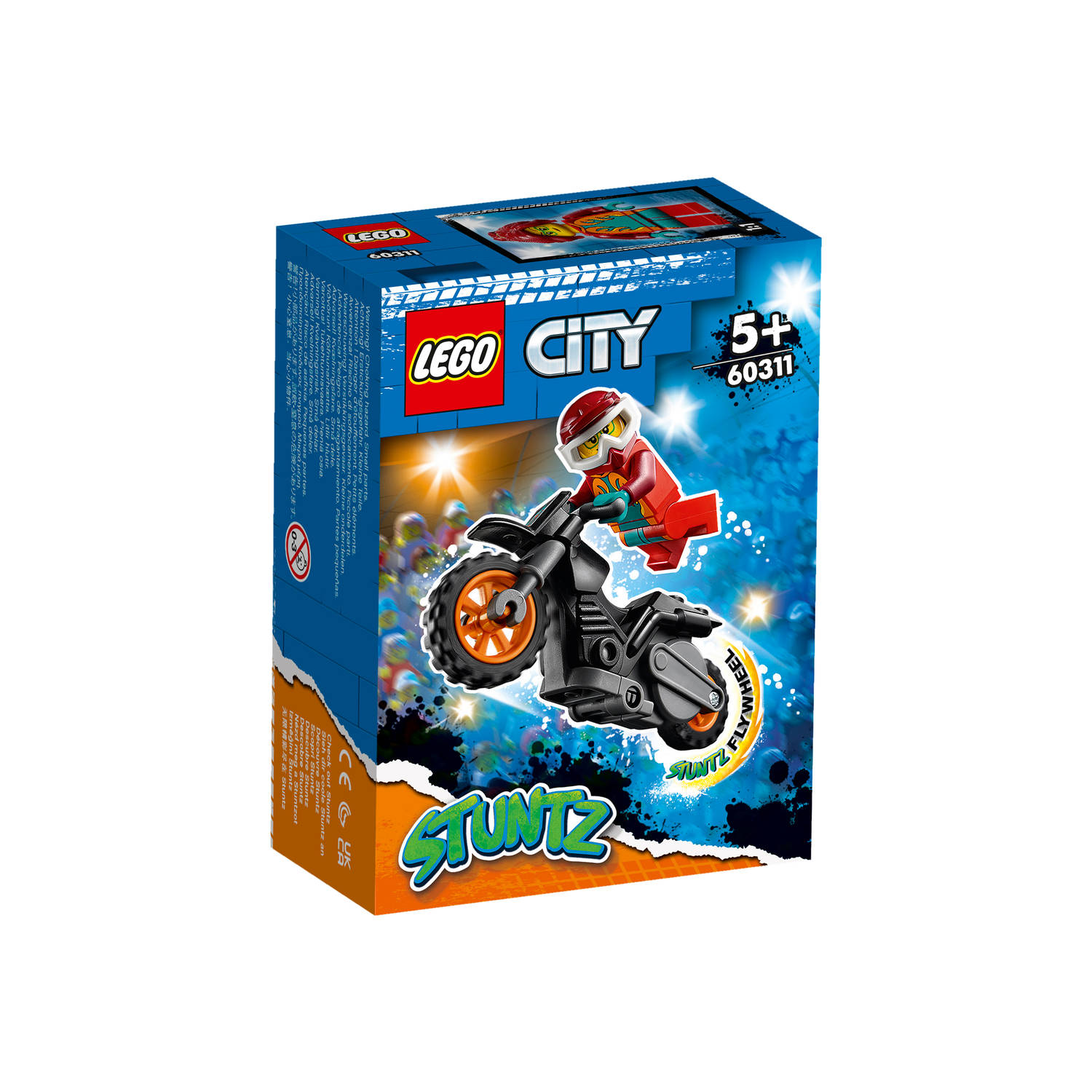 LEGO City Stuntz Vuur Stuntmotor - 60311