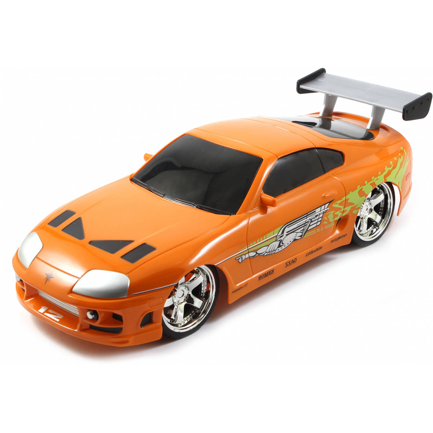 Jada Toys - Fast & Furious - RC Toyota Supra 1:16 - Oranje - 2 4GHz - Vanaf 8 jaar - Bestuurbare auto