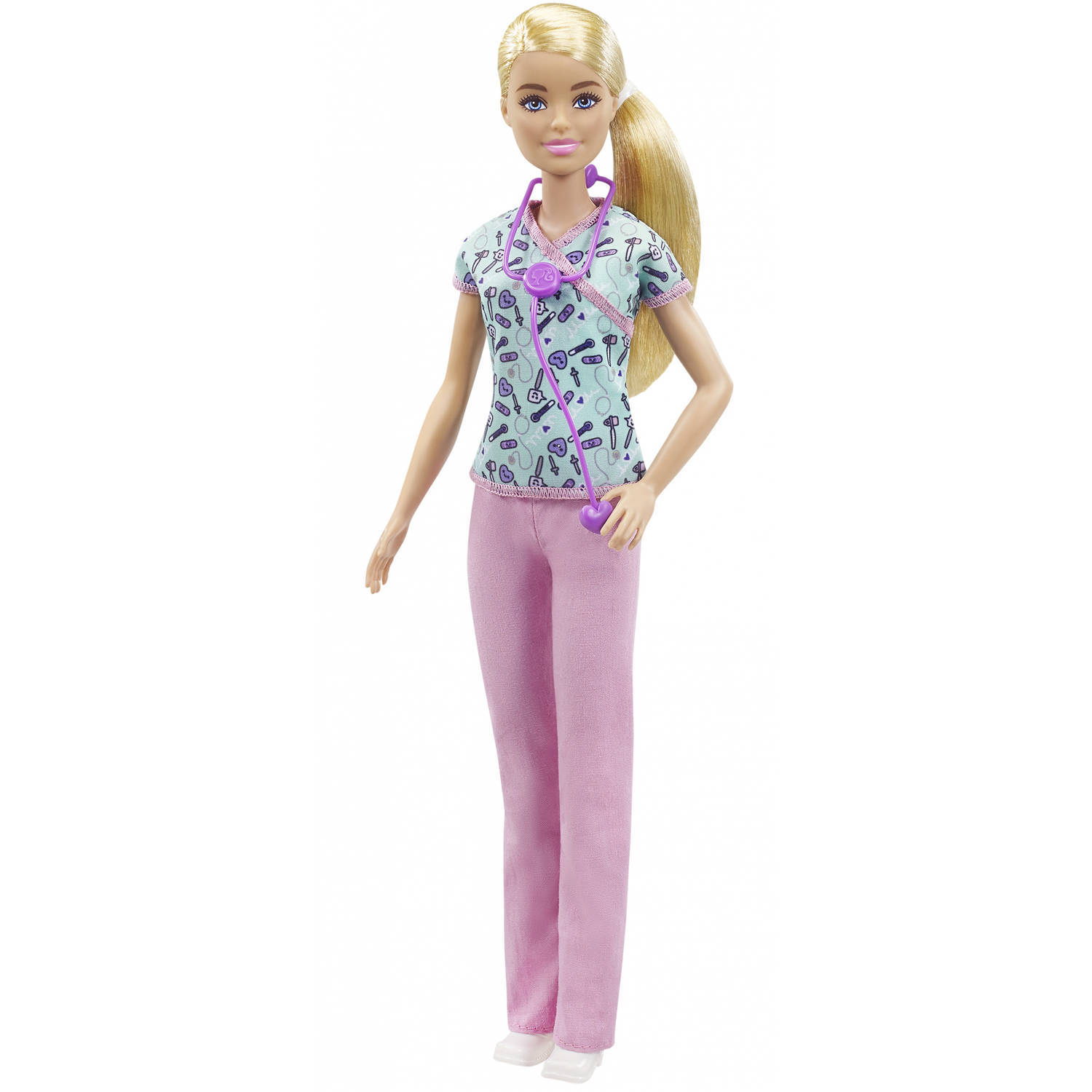 Barbie tienerpop verpleegster meisjes 2 delig