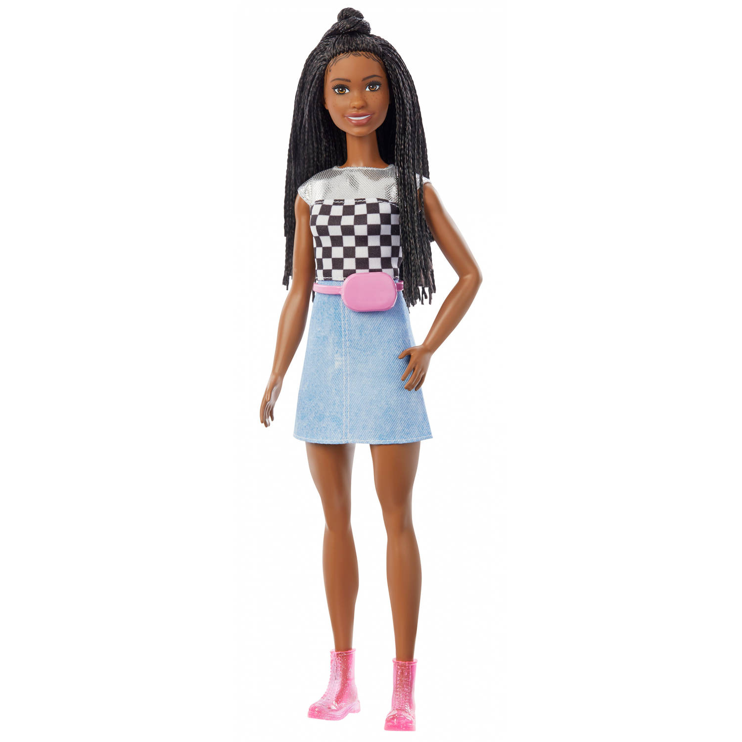 Barbie Big City Dreams Barbie Pop met Bruin Haar en Accessoires