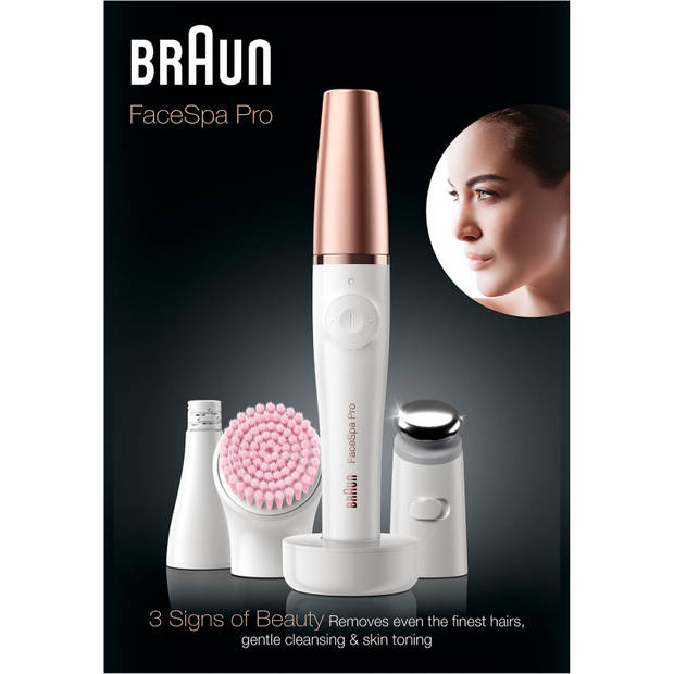 Braun gezichtsepilator FaceSpa Pro 912