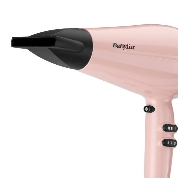 BaByliss föhn Rose Blush 5337PRE 2200W - DC-motor