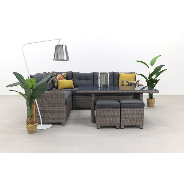 Westminster dining loungeset - Extra luxe kussens - Links