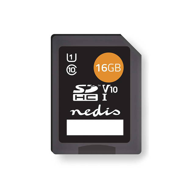 Nedis Geheugenkaart - MSDC16100BK - Zwart