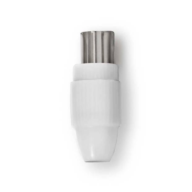 Nedis IEC (Coax) Connector - CSBW40999WT - Wit