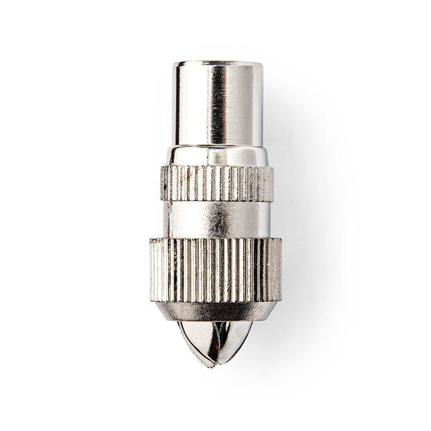 Nedis IEC (Coax) Connector - CSGP40922ME - Zilver