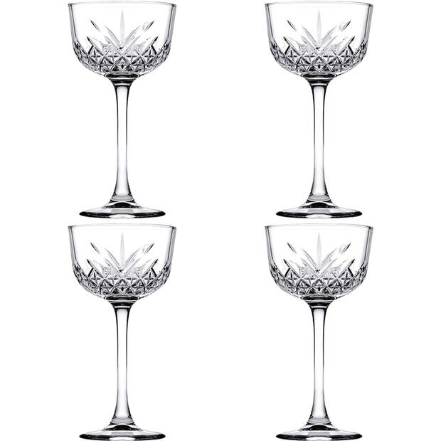 Pasabahce Cocktailglas Timeless 16 cl - Transparant 4 stuks