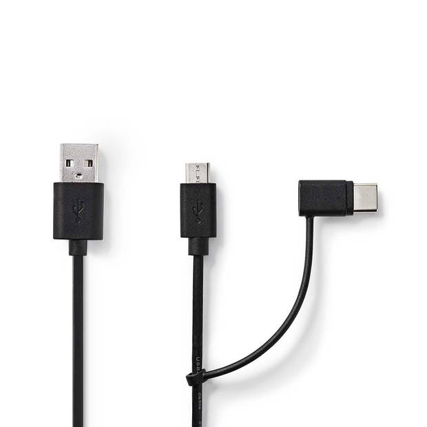 Nedis 2-in-1-Kabel - CCGB60610BK10