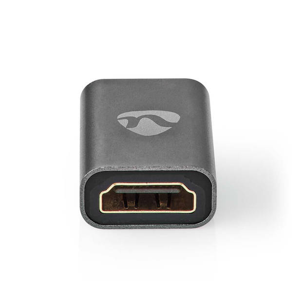 Nedis HDMI-Adapter - CVTB34907GY - Gun Metal Grijs