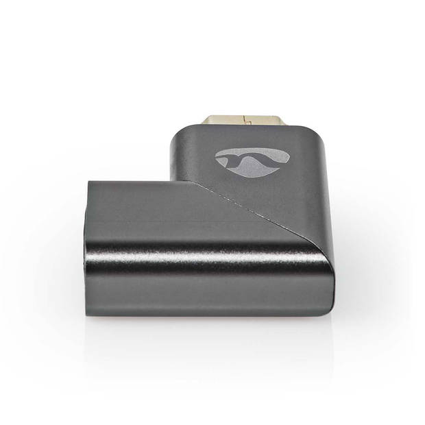 Nedis HDMI-Adapter - CVTB34904GY - Gun Metal Grijs