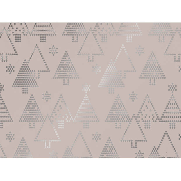 NORDIC LIGHTS Metallic assortiment cadeaupapier inpakpapier voor kerstmis - 150 x 70 cm - 3 rollen