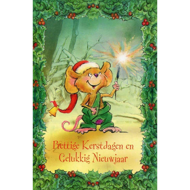 Dubbele Kerstkaarten Assorti 4 - 30 stuks